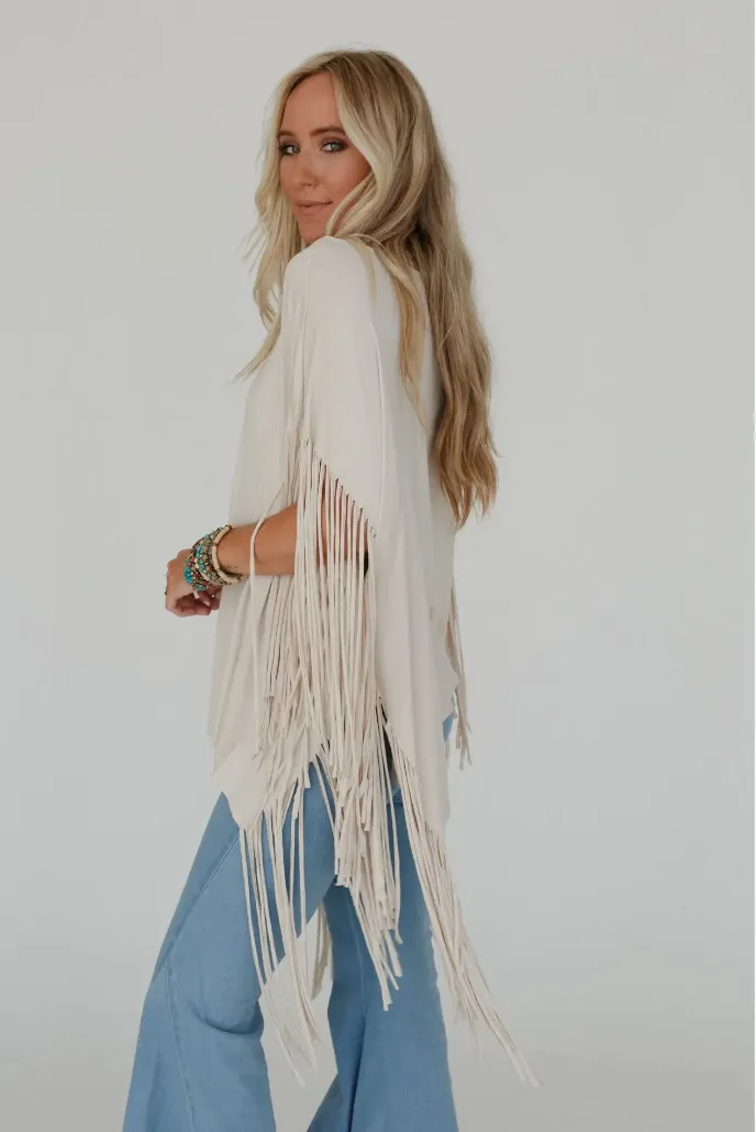 Showstopper Fringe Top - Three Bird Nest