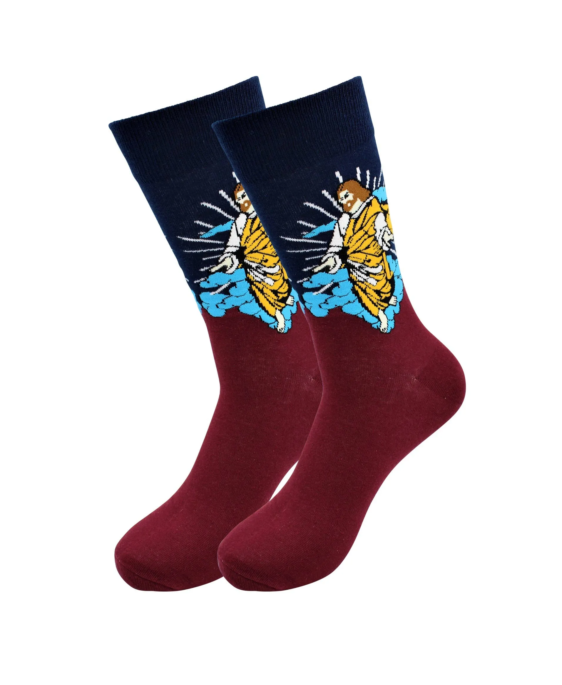 Sick Socks - Jesus - Off the Wall Dress Casual Socks