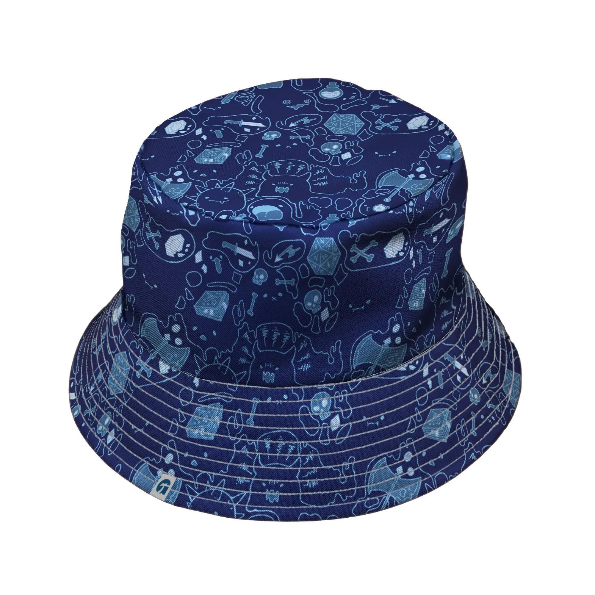 Slime Cube Bioluminescence Bucket Hat