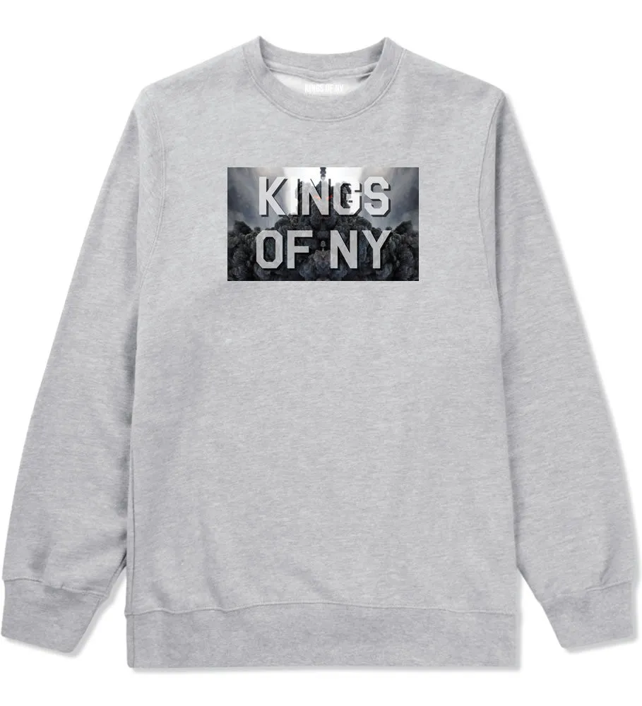 Smoke Cloud End Of Days Kings Of NY Logo Crewneck Sweatshirt