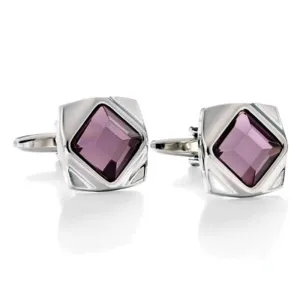 Spy Glass Grape Cufflinks