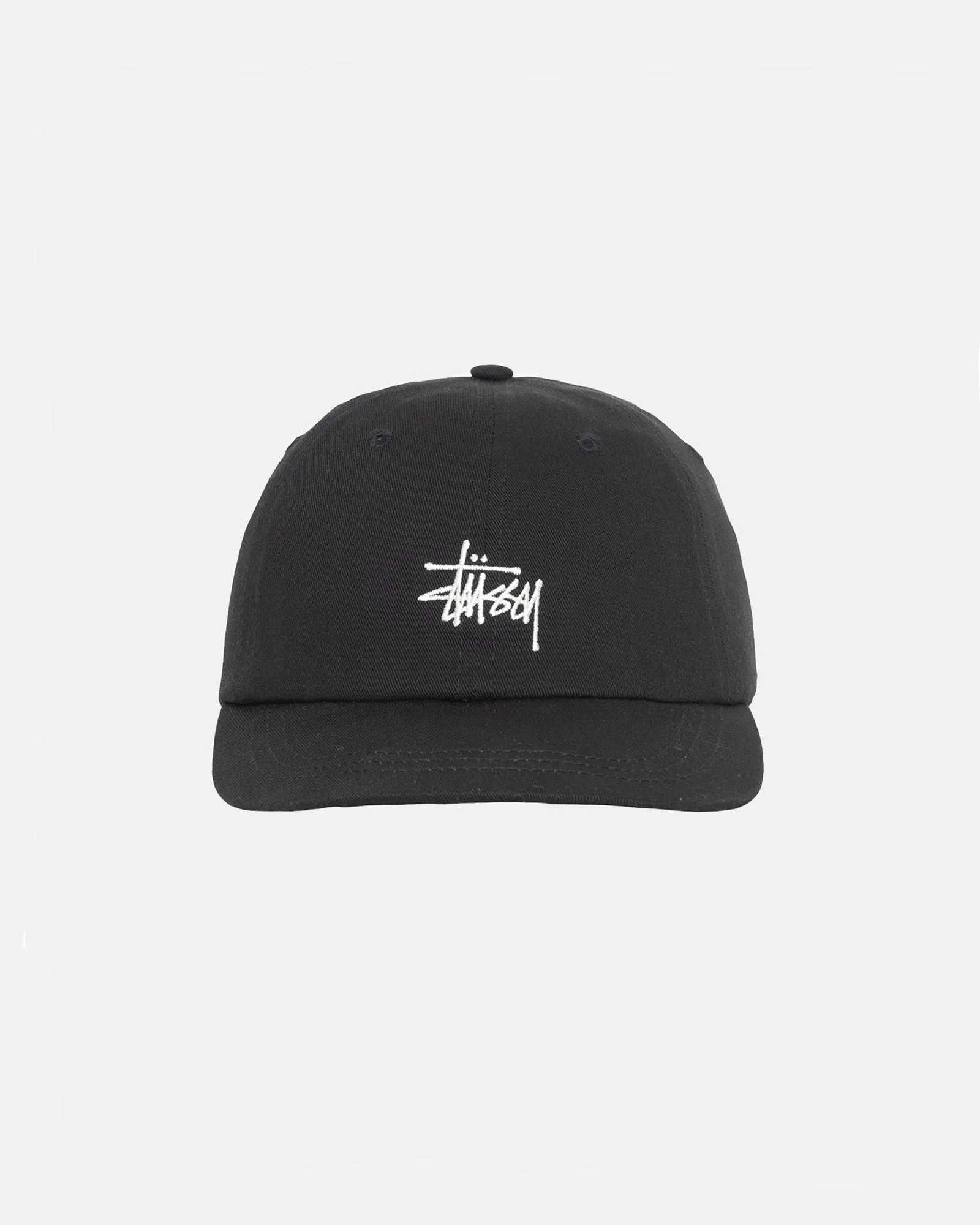 Stüssy Low Pro Basic Strapback: Black