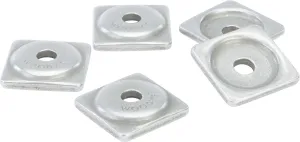 Stud Boy Digger Support Plates Square Alum. 5/16" 1000/Pk