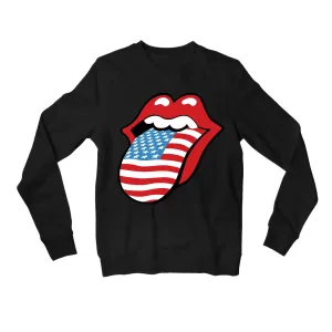 The Rolling Stones Sweatshirt - Patriotic Lips