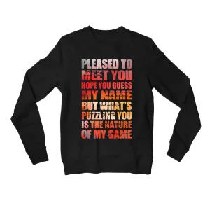 The Rolling Stones Sweatshirt - Pleased To Meet You