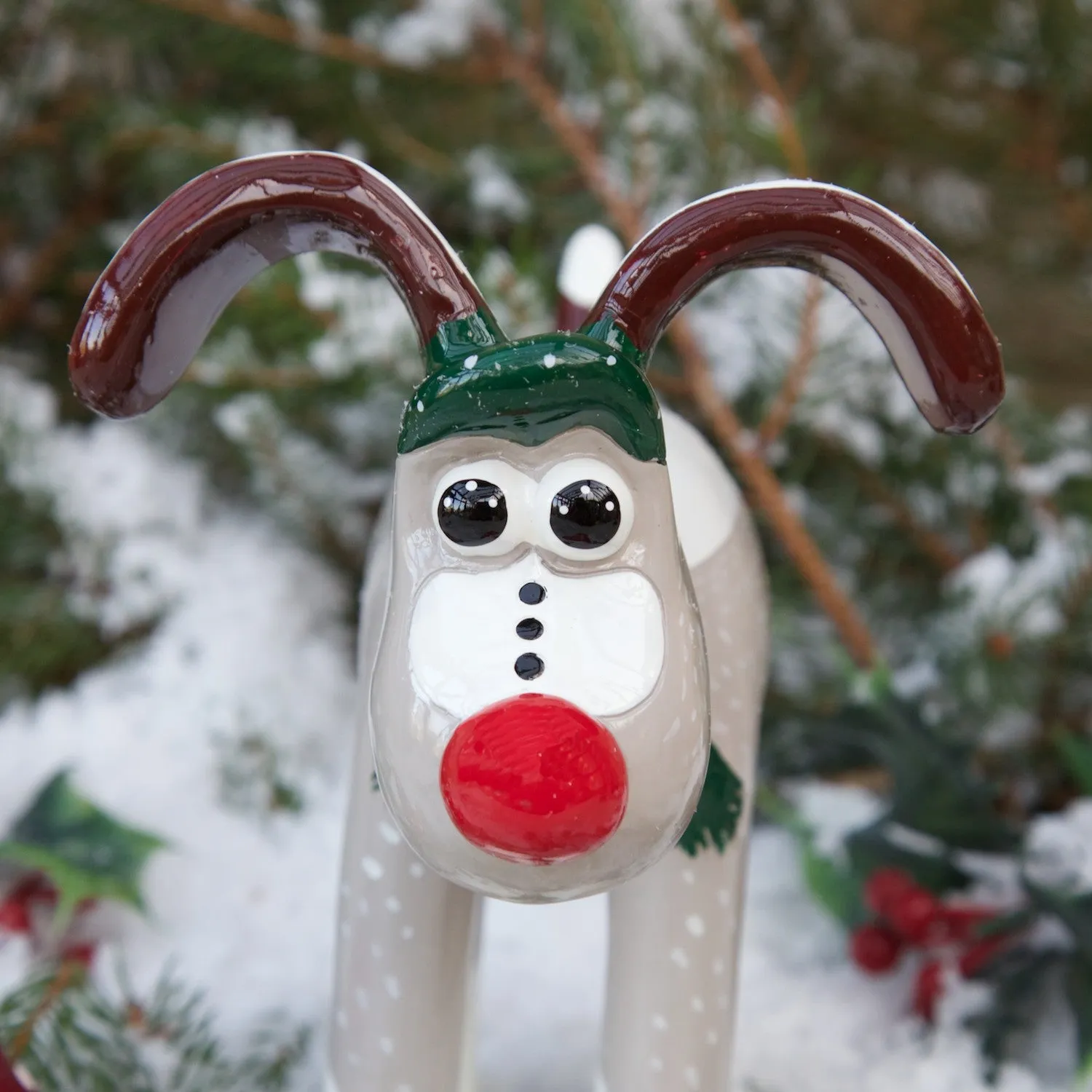 The Snow Gromit Figurine created by Raymond Briggs