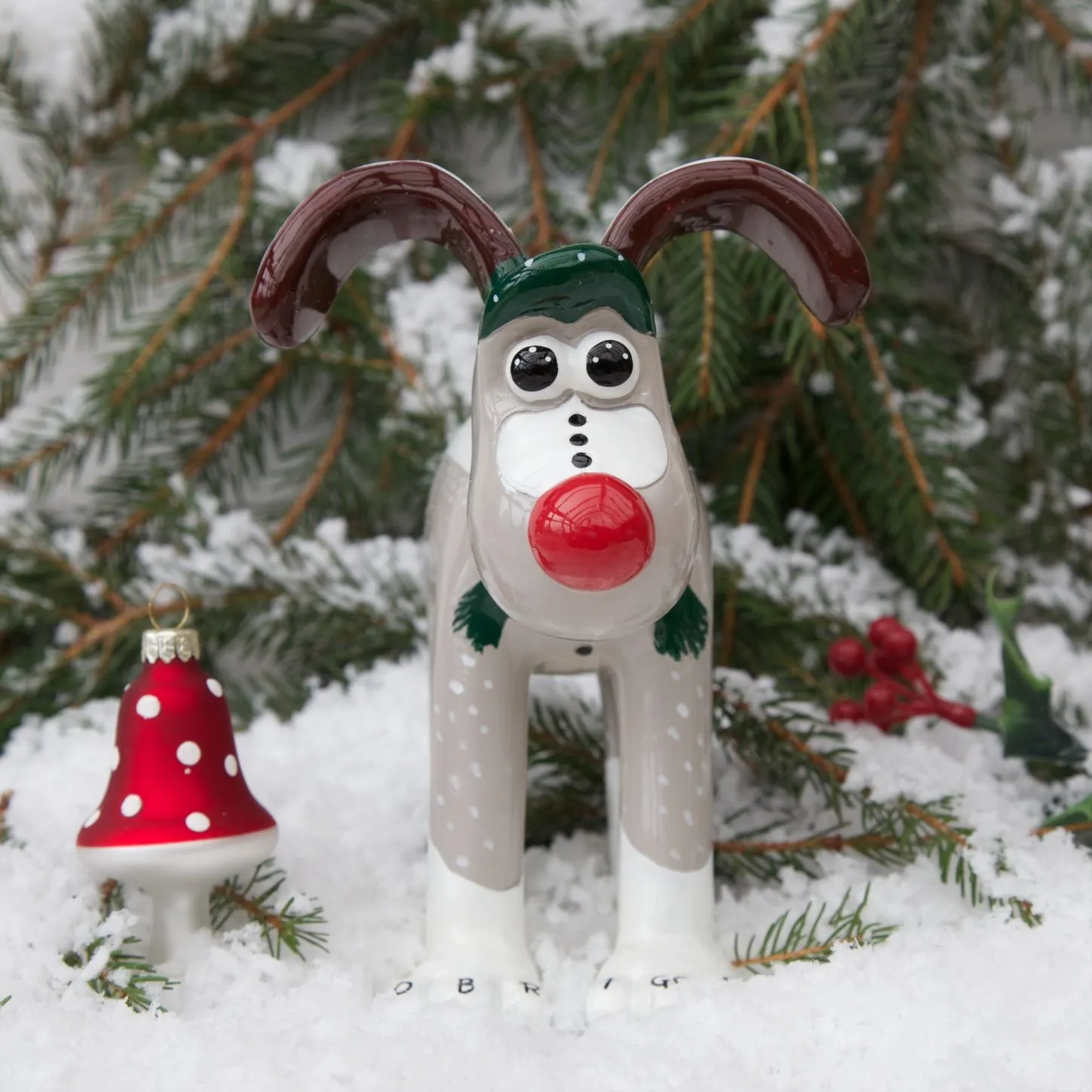 The Snow Gromit Figurine created by Raymond Briggs