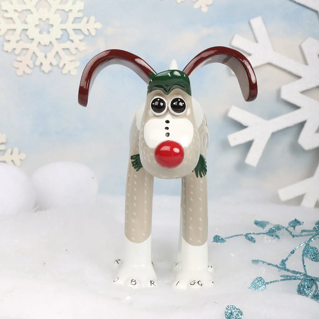 The Snow Gromit Figurine created by Raymond Briggs