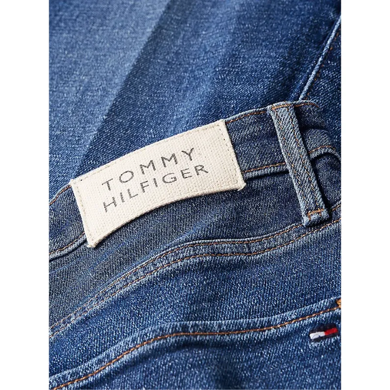 Tommy Hilfiger MONOGRAM HIGH RISE BOOTCUT BUTTON JEANS