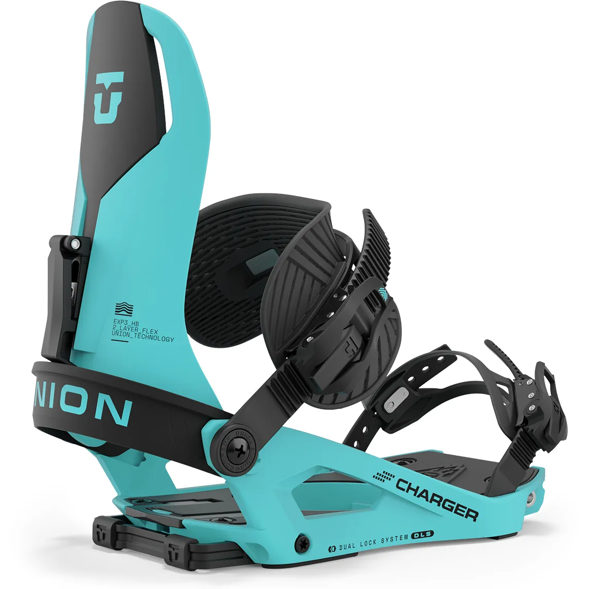 Union Charger Splitboard Bindings Mens 2024 Cyan