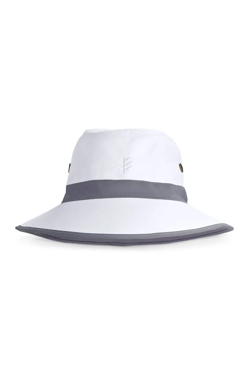 Unisex Matchplay Golf Hat  |  Silver/White