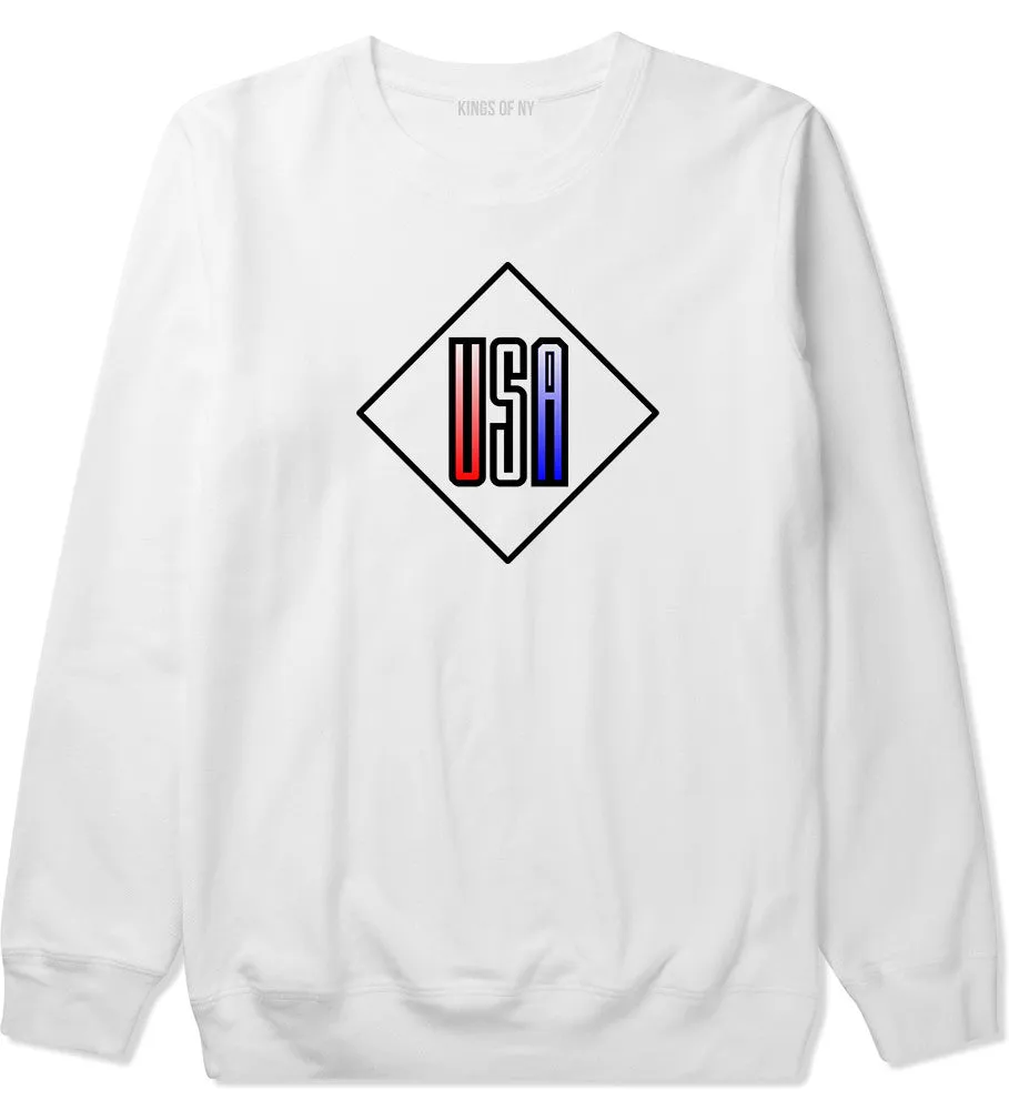 USA Diamond Logo Crewneck Sweatshirt