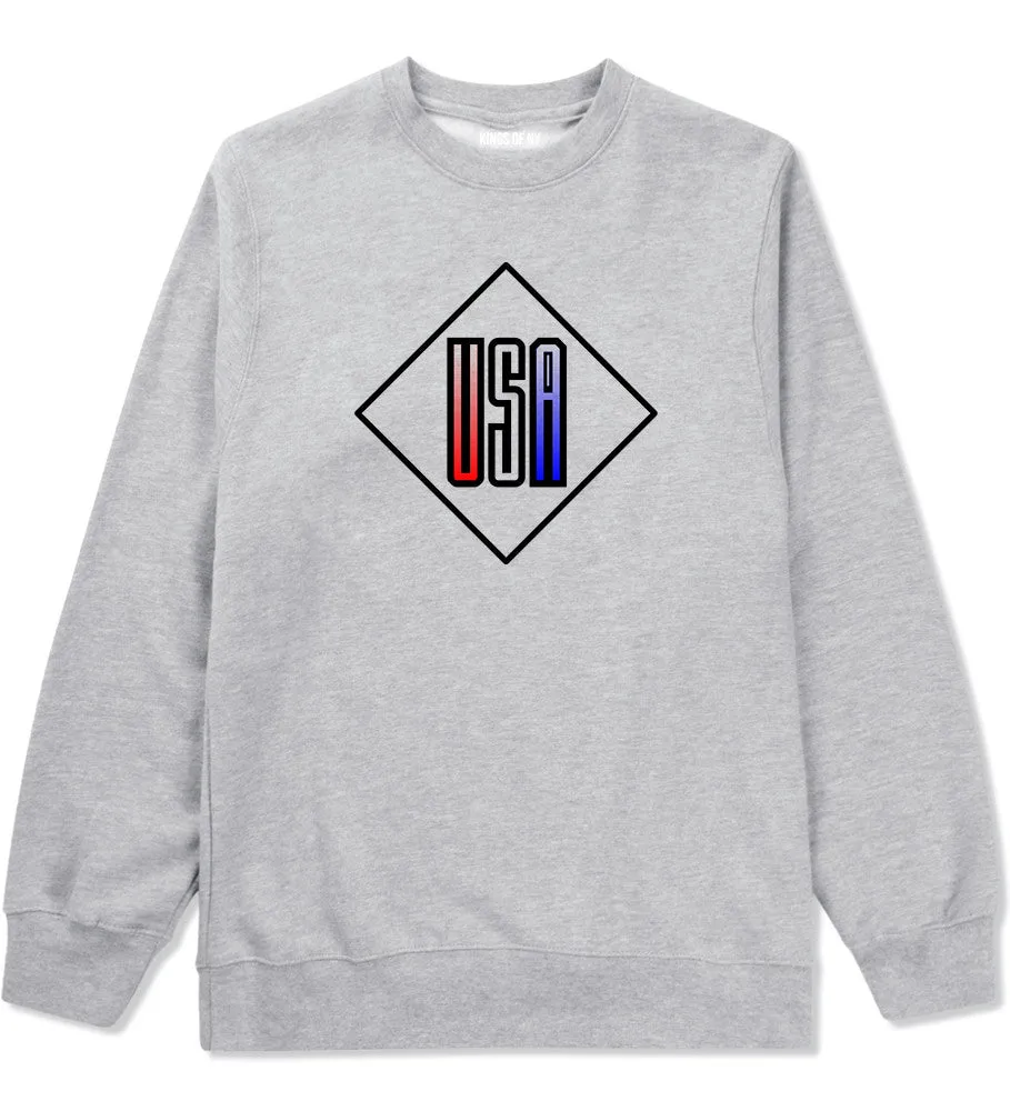 USA Diamond Logo Crewneck Sweatshirt