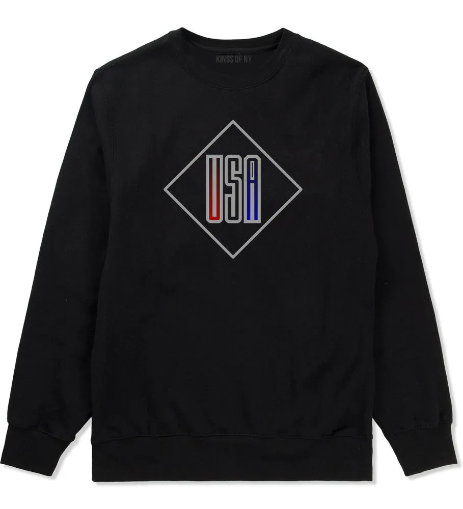 USA Diamond Logo Crewneck Sweatshirt