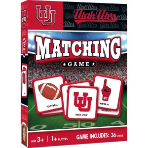 Utah Utes Matching Game