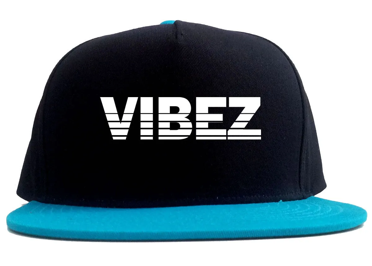 VIBEZ Racing Style 2 Tone Snapback Hat