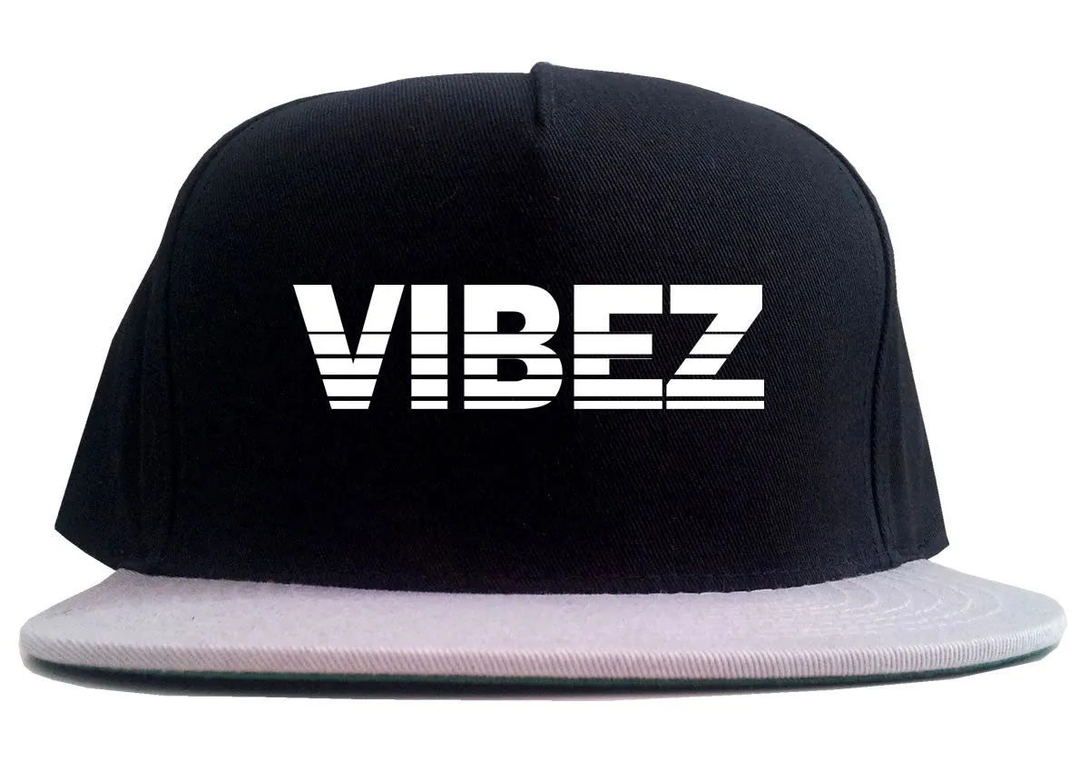 VIBEZ Racing Style 2 Tone Snapback Hat