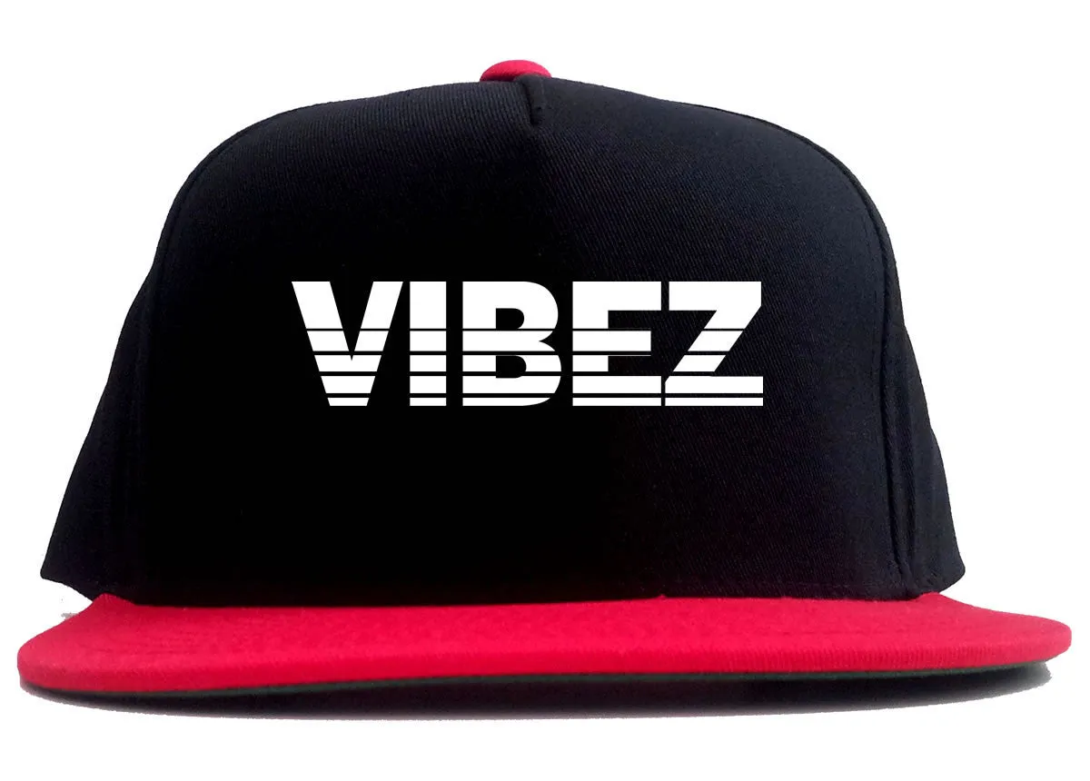 VIBEZ Racing Style 2 Tone Snapback Hat