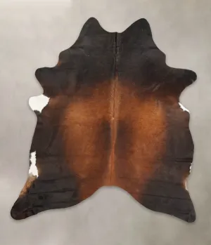 Warm Caramel XX-Large Brazilian Cowhide Rug 7'6"H x 6'8"W #B2177 by Hudson Hides