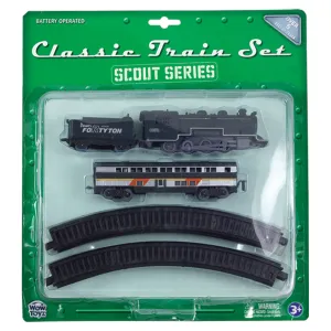 WowToyz Scout Series Train Set 10-piece - Black Steam